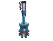 氣動(dòng)刀形閘閥 氣動(dòng)刀形閘閥