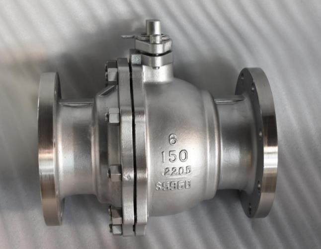 奧氏體雙相不銹鋼法蘭球閥 奧氏體雙相不銹鋼法蘭球閥