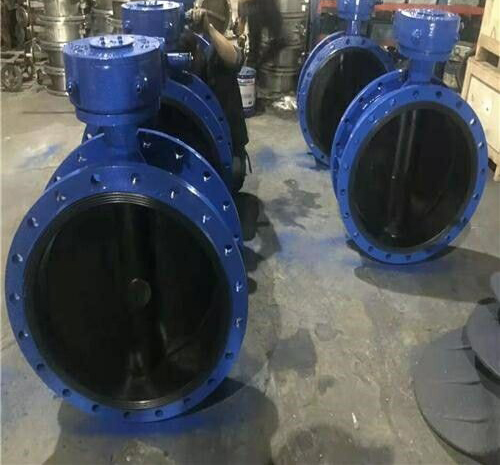 法蘭式全襯膠蝶閥 法蘭式全襯膠蝶閥