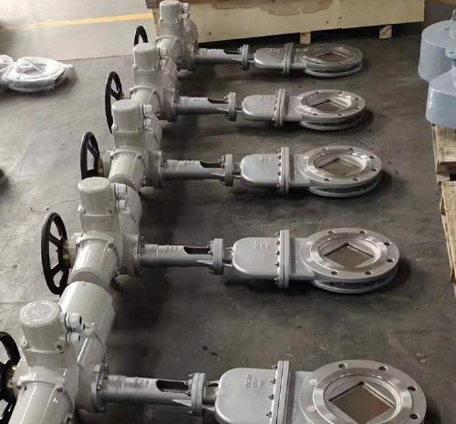 電動(dòng)菱形刀閘閥 電動(dòng)菱形刀閘閥