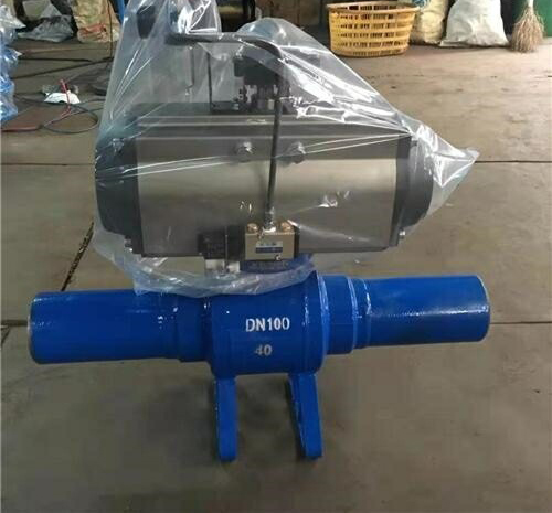 加長型氣動焊接高壓球閥 加長型氣動焊接高壓球閥