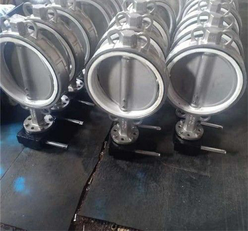 不銹鋼硅膠對夾蝶閥 不銹鋼硅膠對夾蝶閥