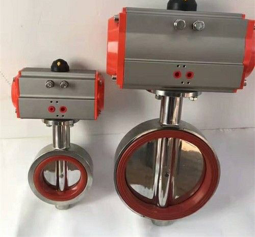 氣動衛(wèi)生級對夾蝶閥 氣動衛(wèi)生級對夾蝶閥