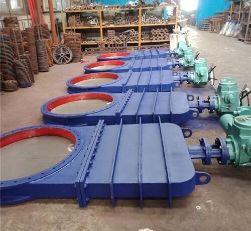 電動(dòng)大口徑刀閘閥 電動(dòng)大口徑刀閘閥