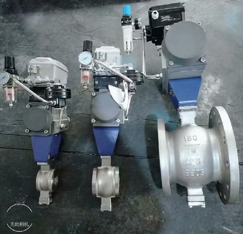 不銹鋼氣動V型球閥 不銹鋼氣動V型球閥
